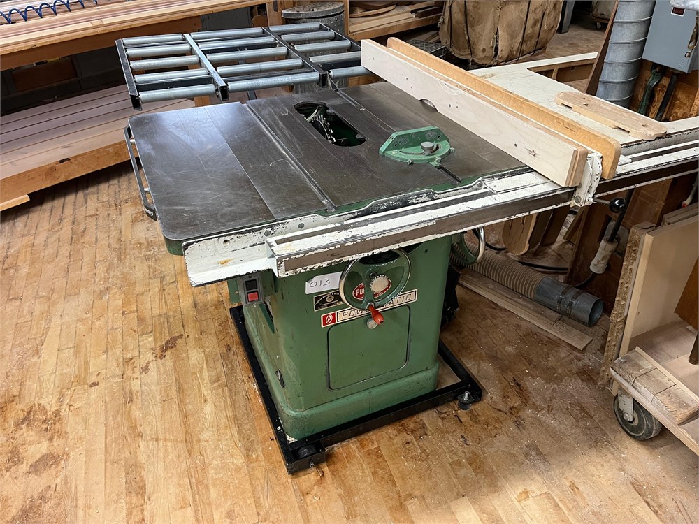 Powermatic 5HP Table Saw w/Dado Blades