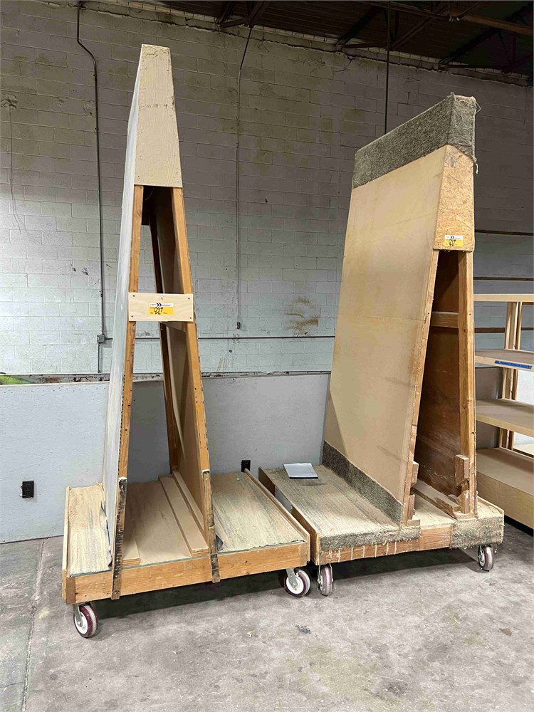 "A" Frame Material Carts Qty. (2)