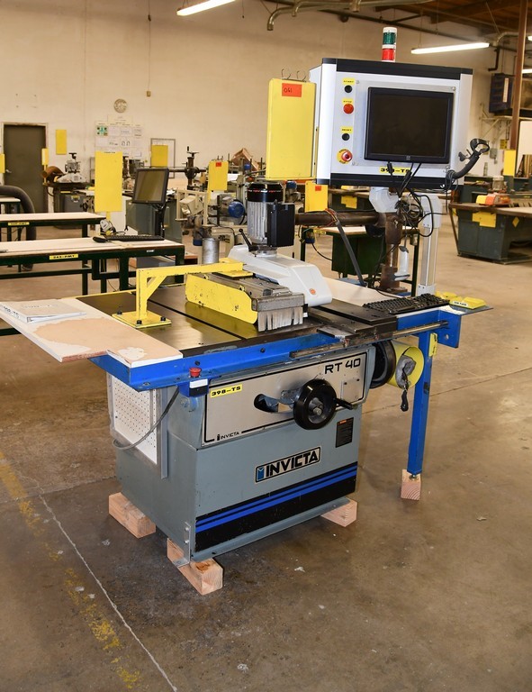 Invicta "RT-40" Table Saw with Power feeder