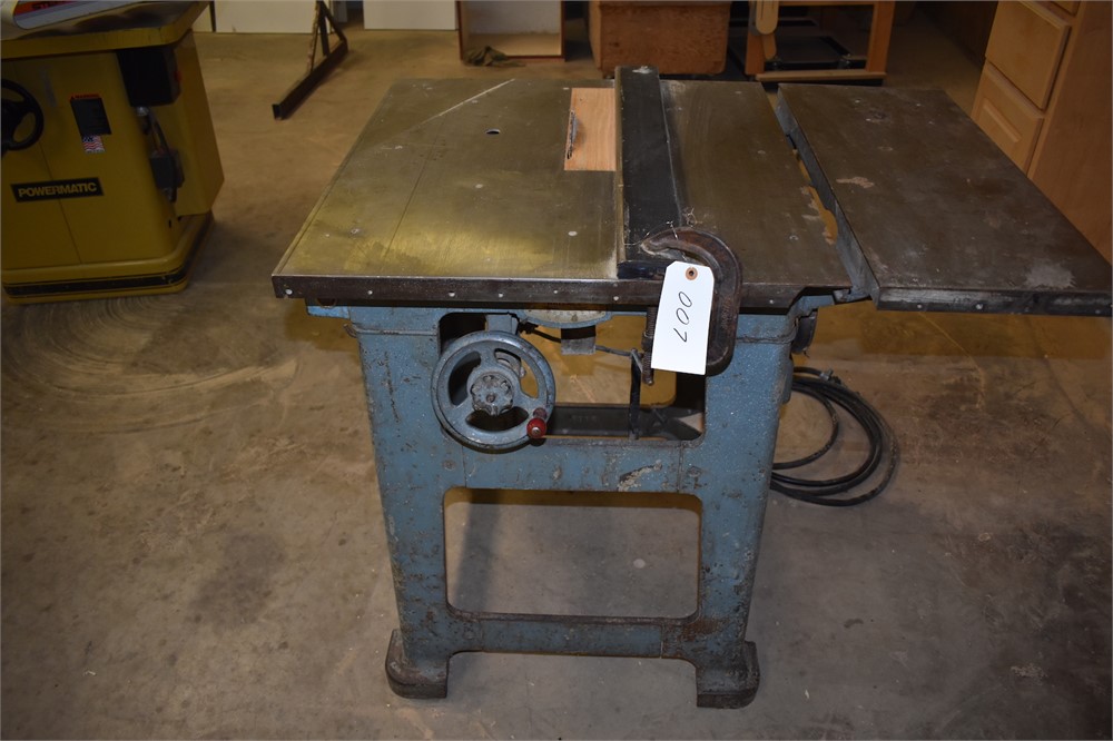 Wallace "43-120" Table Saw