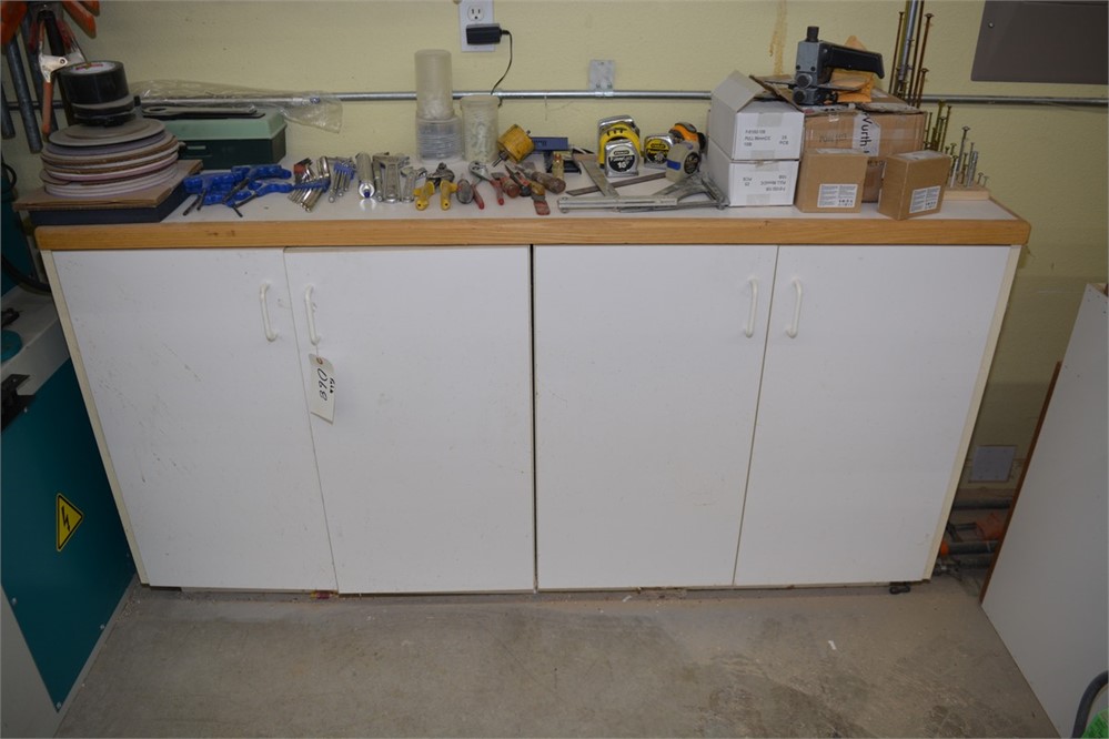 Cabinet with Shop Tools