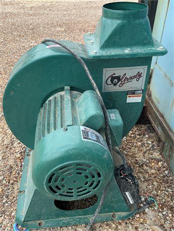 Grizzly Dust collector blower