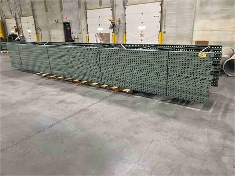 Lot - Lot of Racking Uprights - Qty (12) | Place Your Bid at MachineryMax