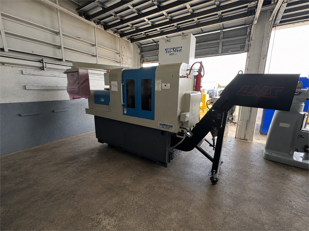 Nomurads "NN-20J3" CNC Machine w/IEMCA "Ideal 326" Bar Feeder