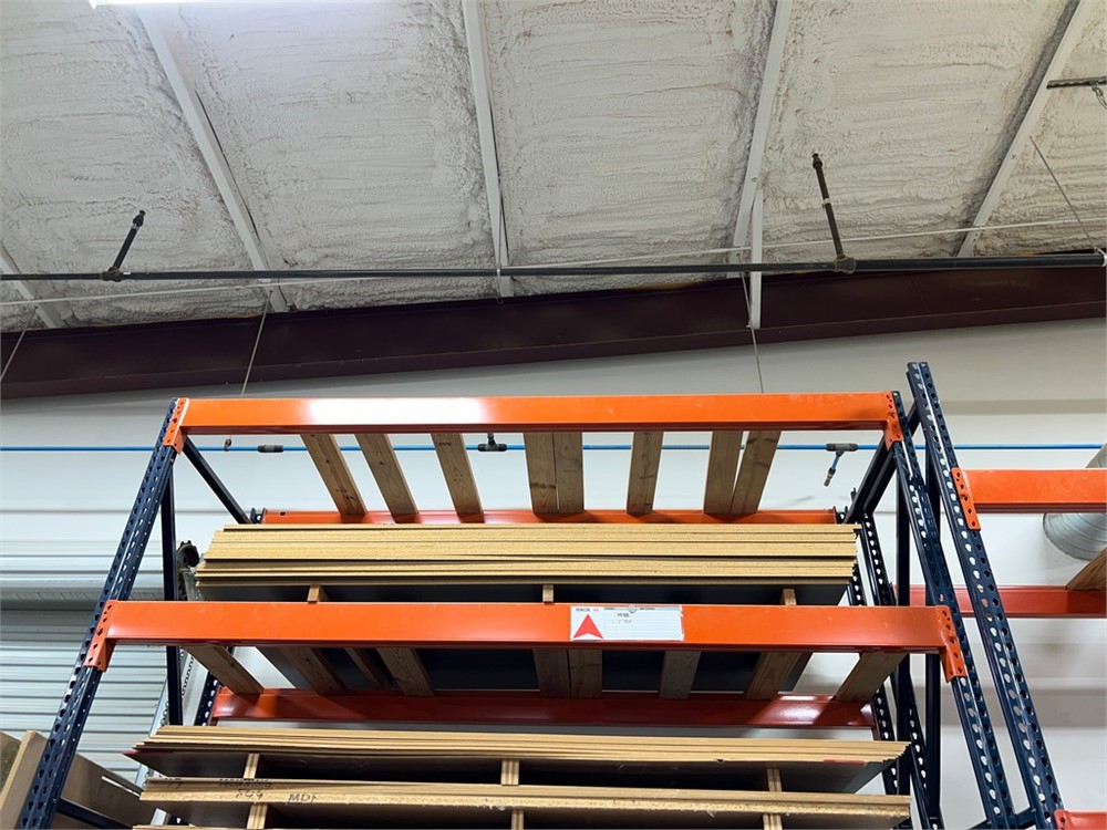 Lot of Material in Rack - No Racking