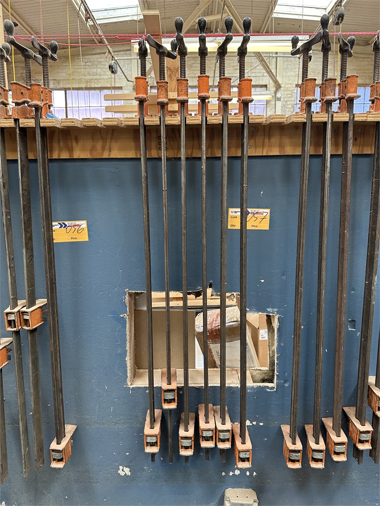 (6) 36" Clamps - As Pictured