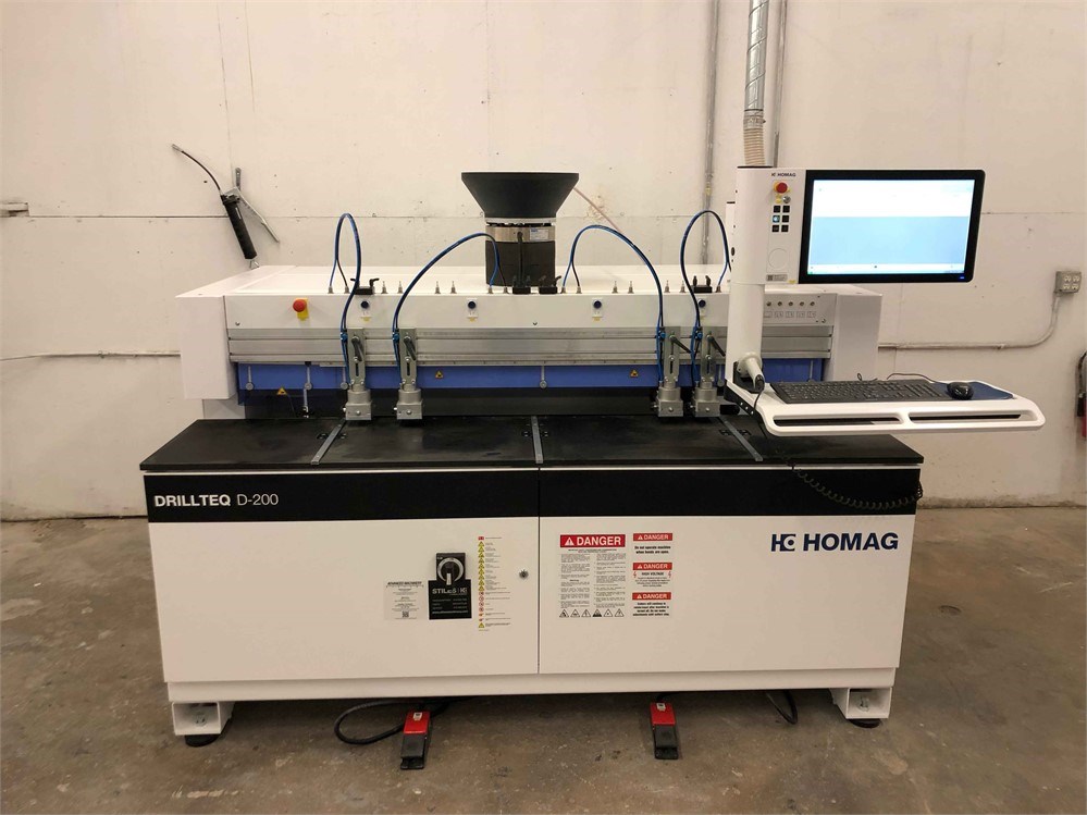 2021 Homag "Drillteq D-200" CNC Bore and Dowel Machine