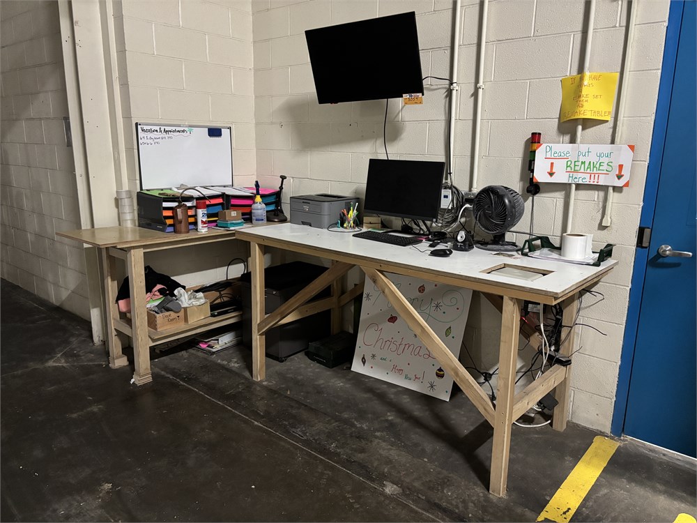 Workstation & Contents - As Pictured