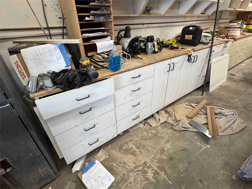 Cabinet & Contents Inside