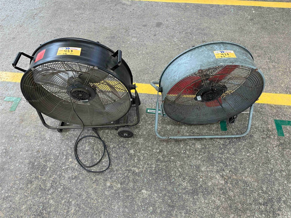 Floor Fans Qty. (2)