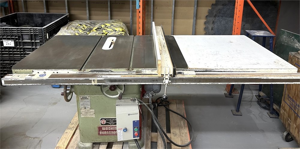 Wadkin Bursgreen "AGS12" Table Saw, 220V, 3hp - Mississauga, ON