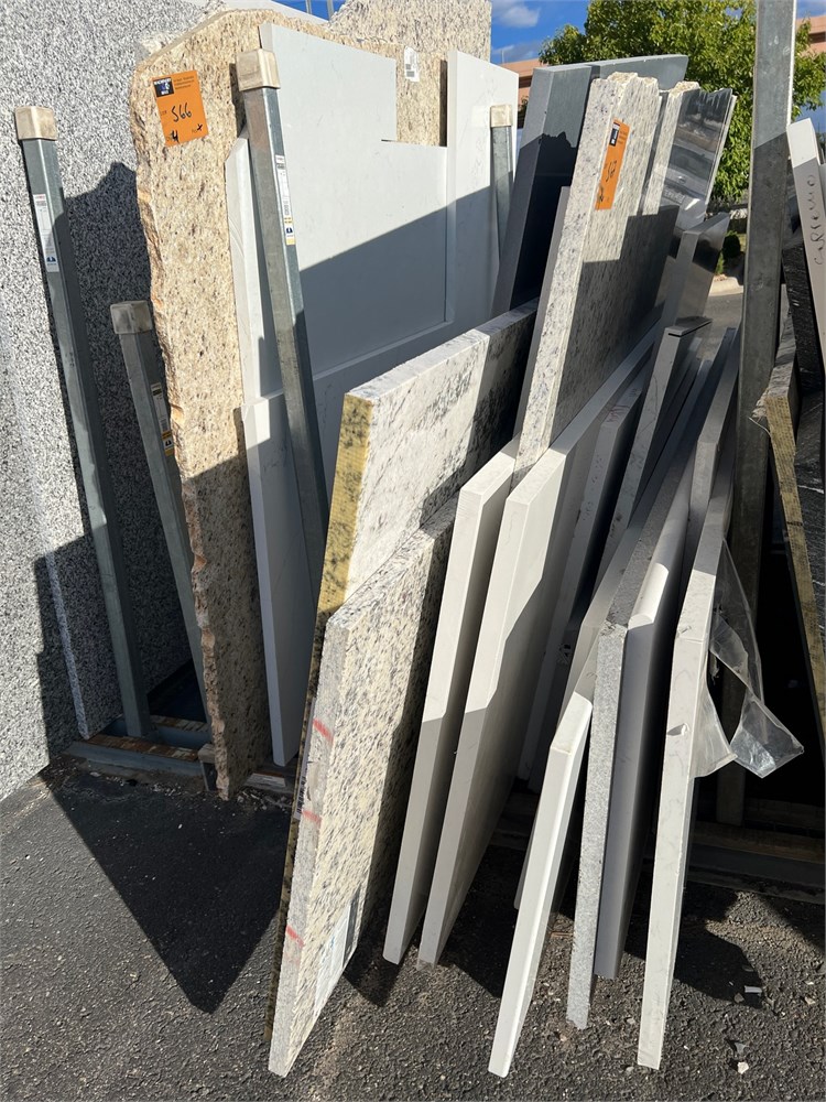 Granite Slabs/Remnants Qty (6) - as pictured