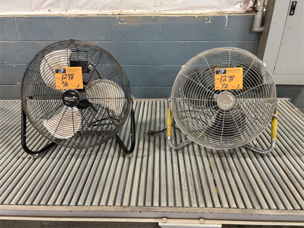 Lot of (2) Shop Fans