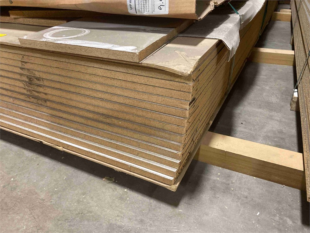 Laminated Particleboard Panels, Quantity = 14