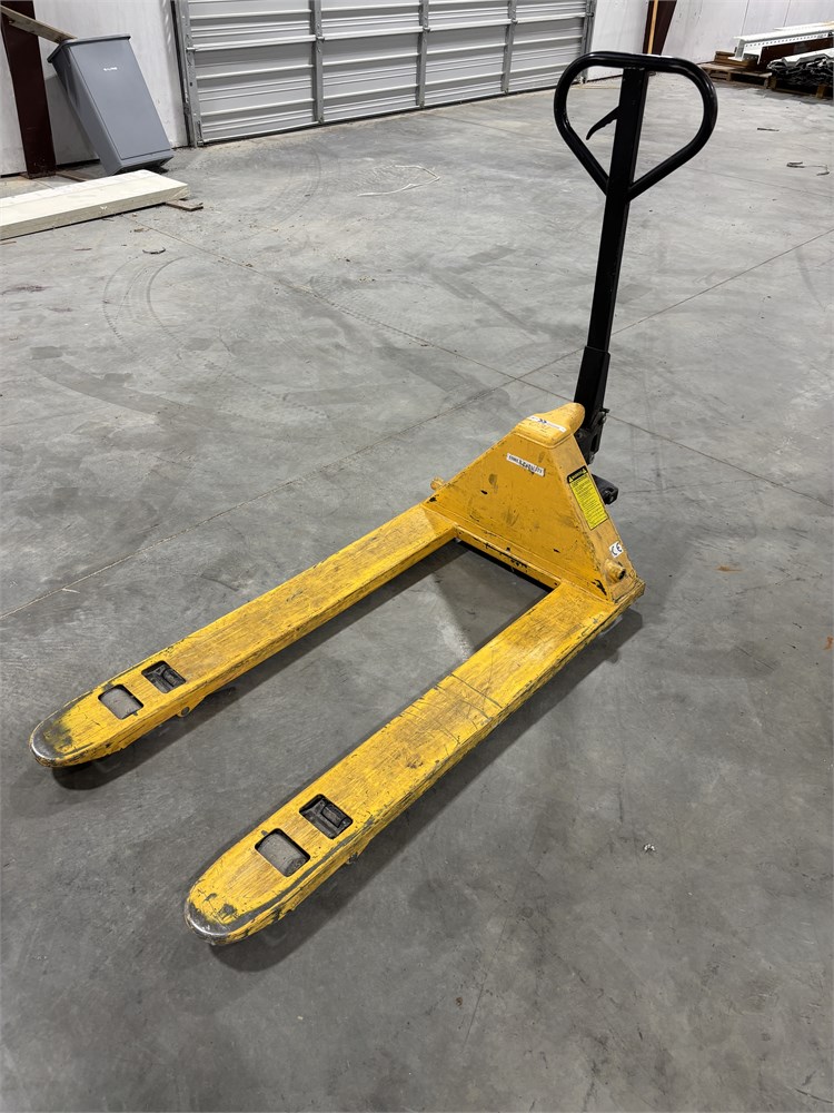 Yellow Pallet Jack