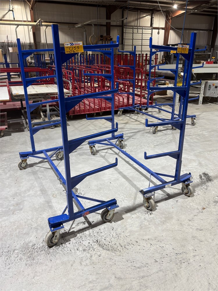 (2) Adapa Material Carts