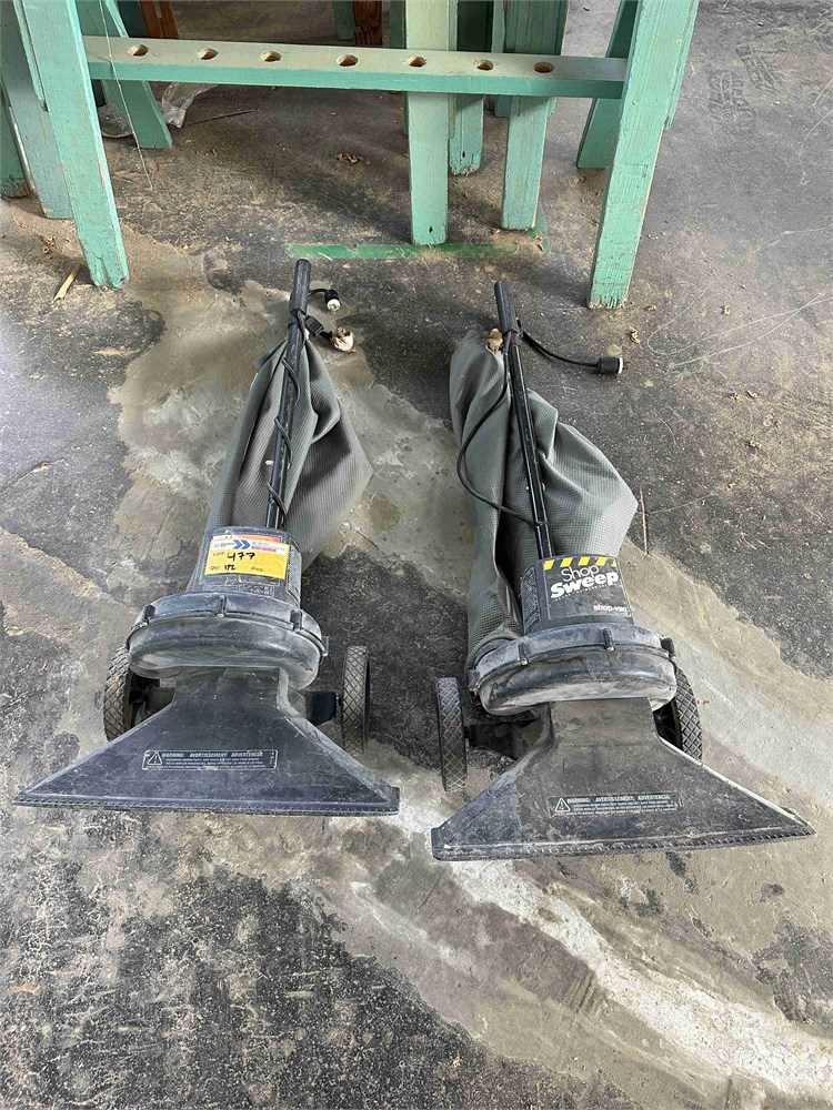 Shop Sweep Vacuums Qty. (2)