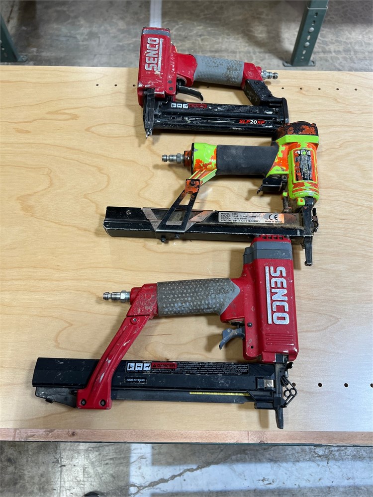 Three (3) Pneumatic Nailers