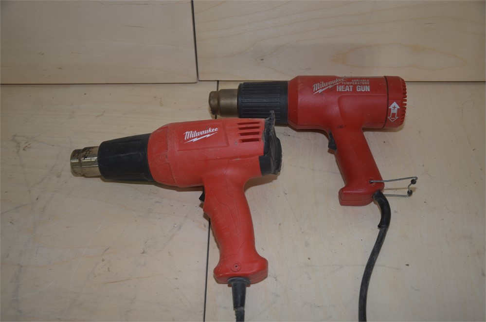 Milwaukee heat guns Qty. (2)