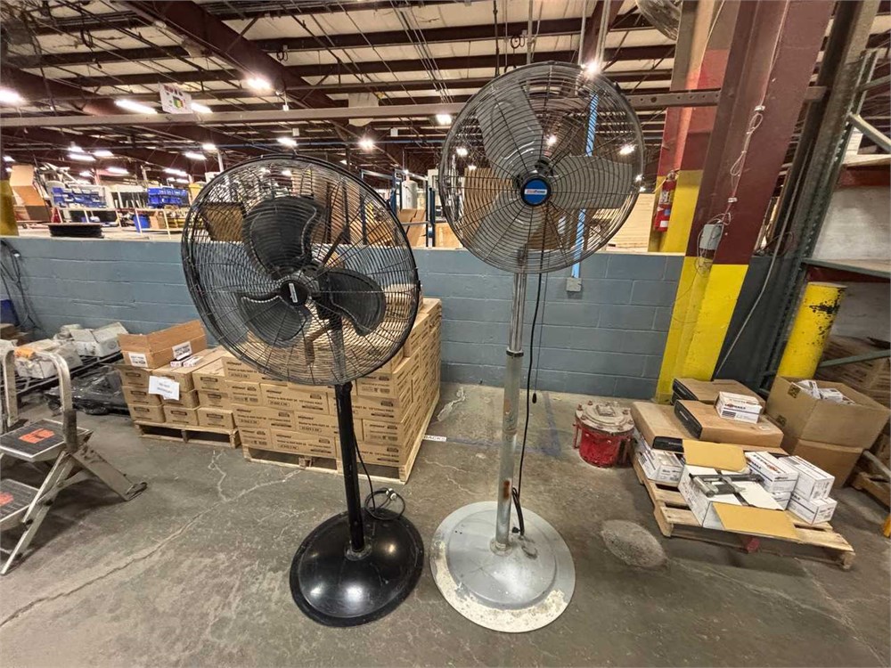 Lot of (2) Shop Fans