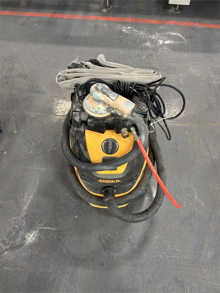 Mirka "DE 1230 Hepa PC" Shop Vacuum w/Sander Attachment