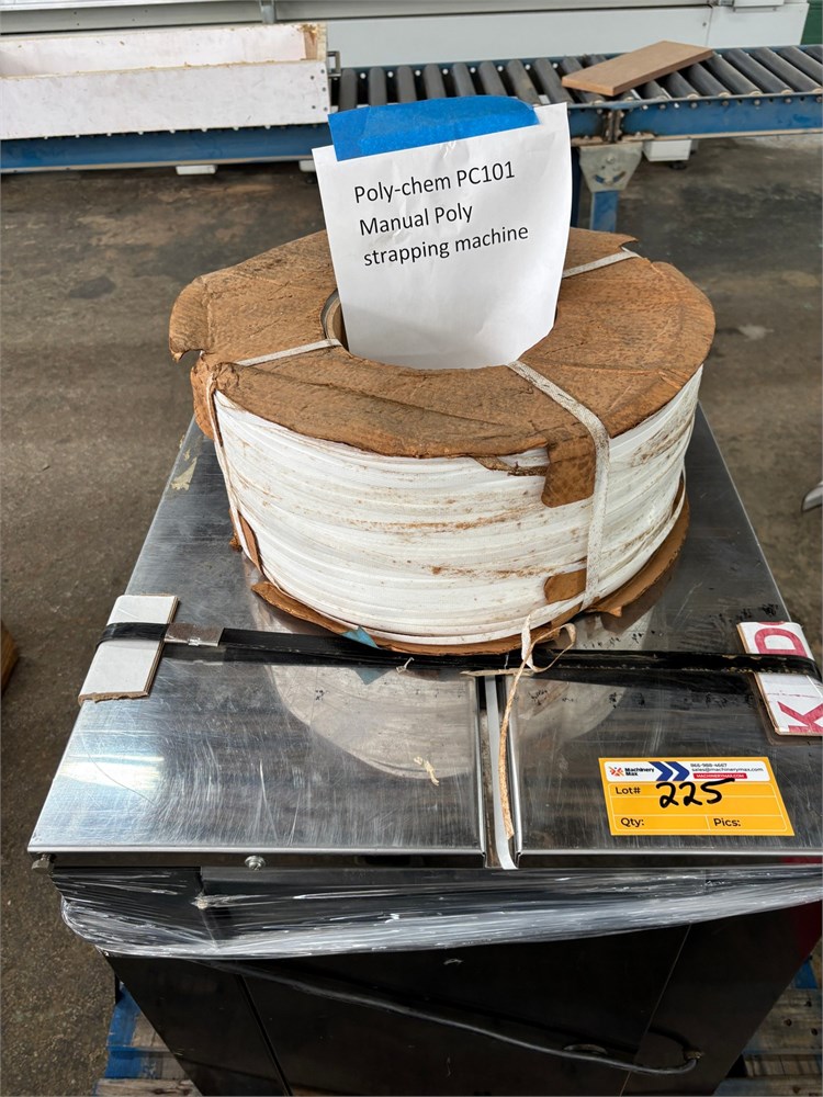 Poly-Chem "ES-101" Manual Poly Strapping Machine