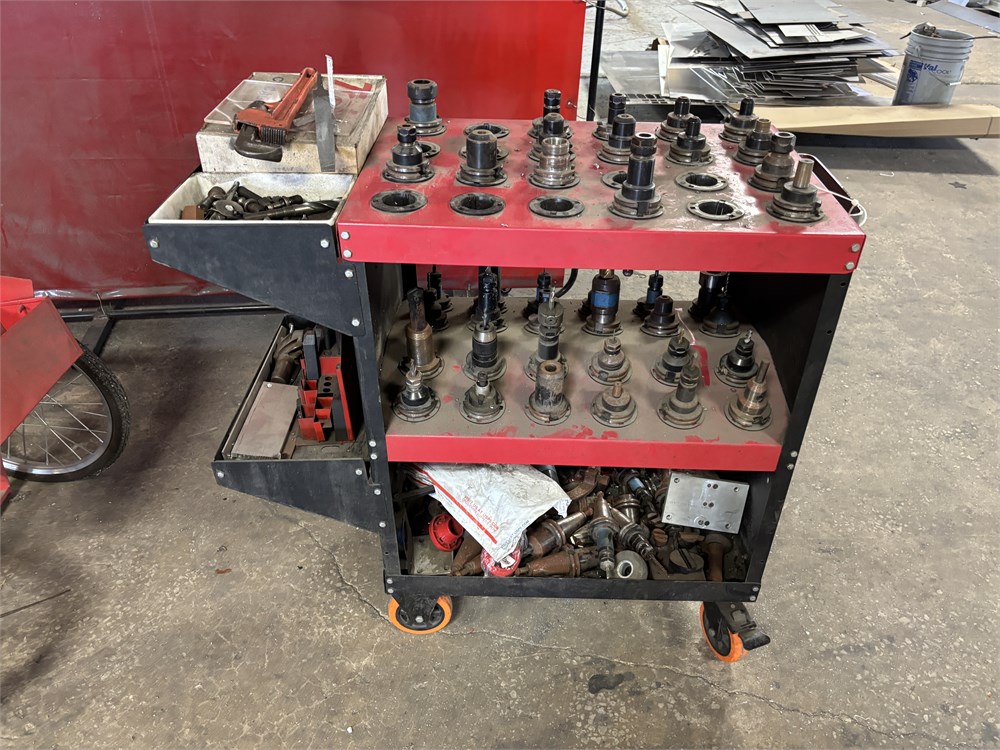 Tooling Cart w/48 Slots