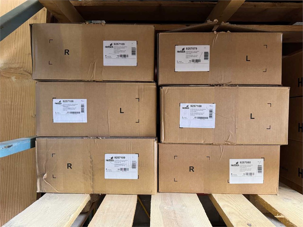 Boxes of Hettich Undermount Drawer Slides