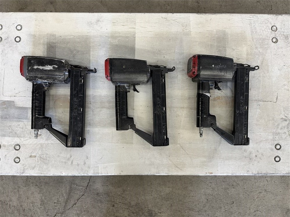 Three (3) Pneumatic Staple Guns