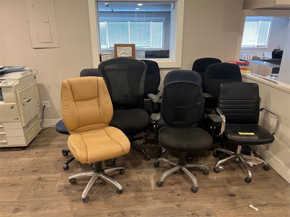 Eleven (11) Office Chairs