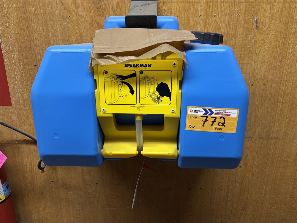 Eye Wash Station as pictured