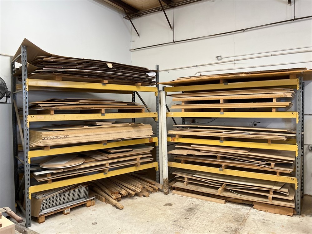 Two (2) Sections of Pallet Racking