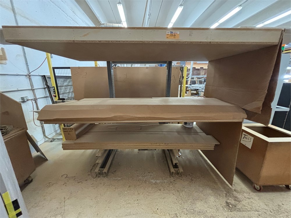 Cantilever Rack & Contents as pictured