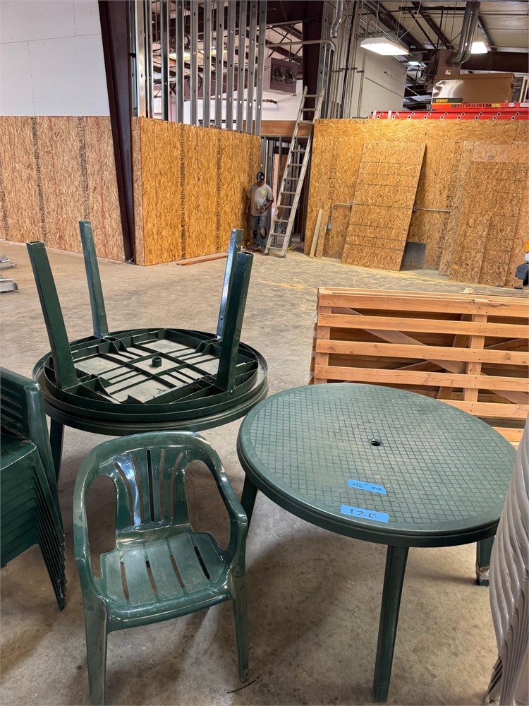 Tables & Chairs - as pictured