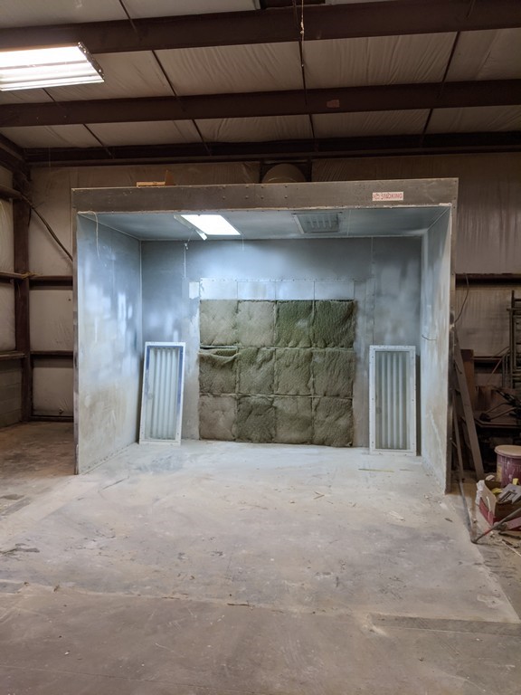Blowtherm "Pro-Clean" Finishing Booth