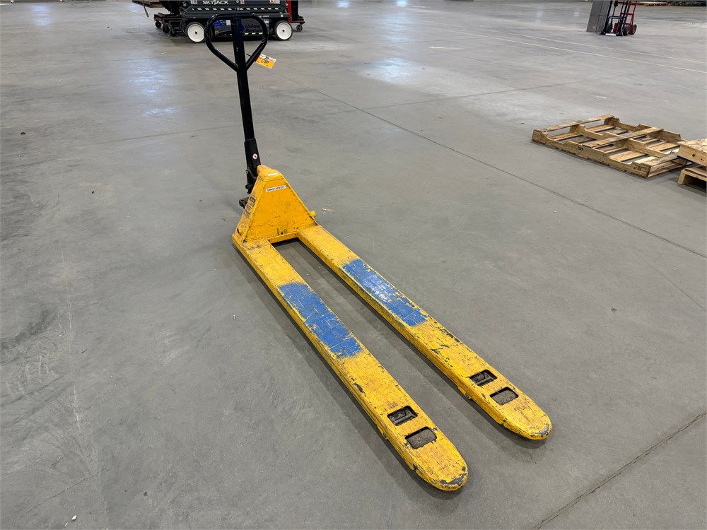 Yellow Pallet Jack