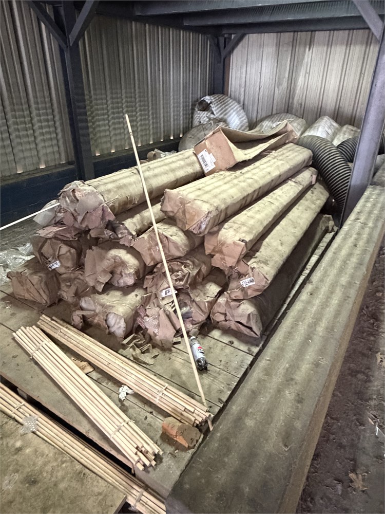 Pallet of Wooden Dowels