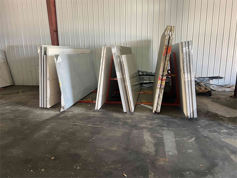 "A" Frame slab rack Qty. (3)