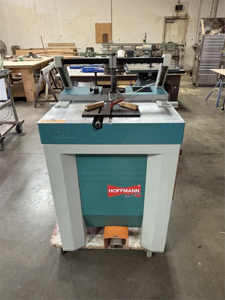 HOFFMAN "PU-2" DOVETAIL KEY ROUTING MACHINE