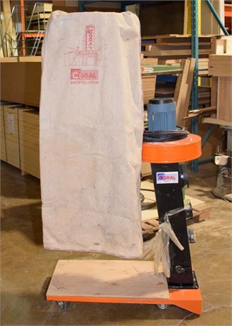 LOT# 014  CORAL PORTABLE DUSTCOLLECTOR