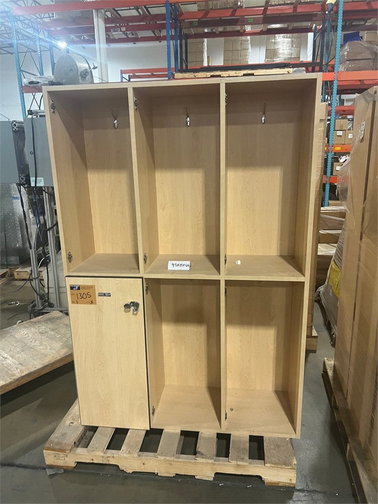 Locker Cabinet - 45" x 15" x 66" - Qty (1)