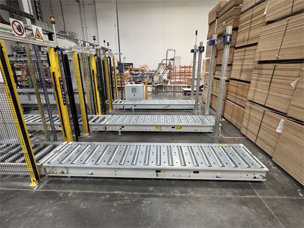 (3) Powered Roller Conveyors