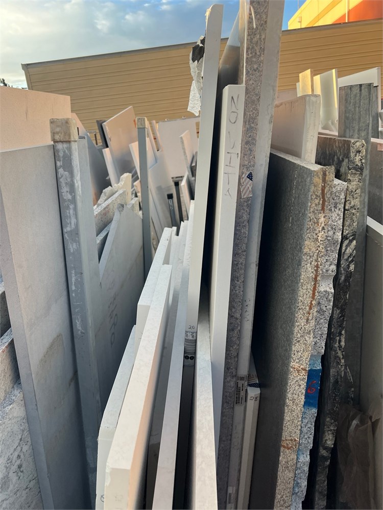 Granite Slabs/Remnants Qty (17) - as pictured