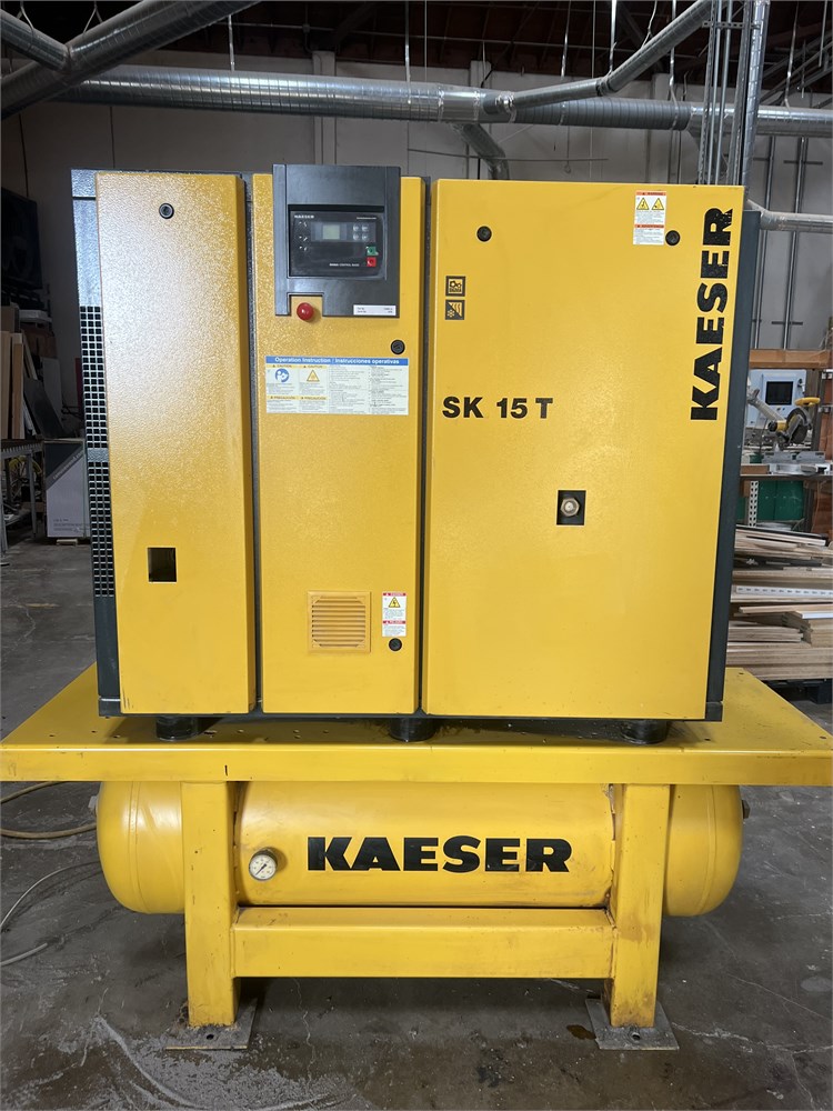 Kaeser Compressor "SK 15 T" 15HP Air Compressor System