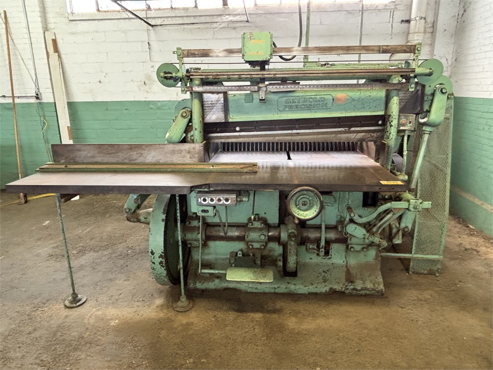 Seybold Precision 50" Paper cutter