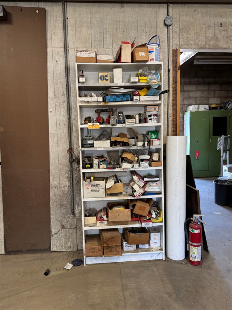 Lot of Shelfs & Contents as pictured