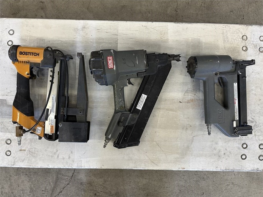 Three (3) Pneumatic Staple Guns