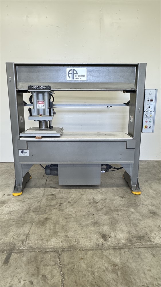 Associated Pacific "25 Ton" Traveling Head Die Press