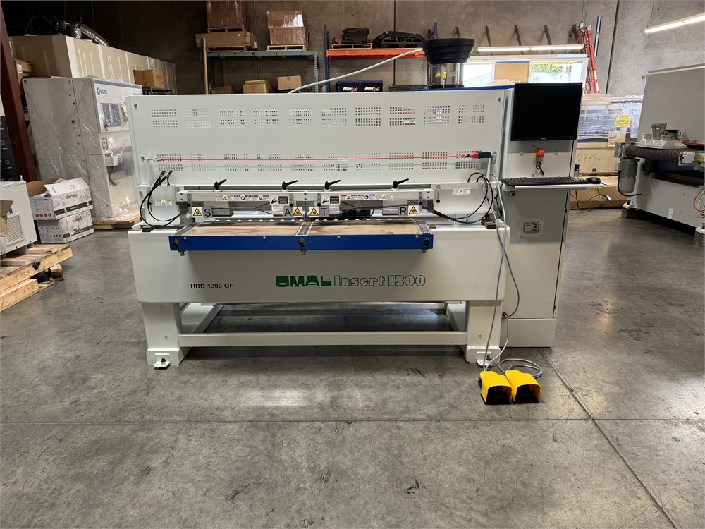 Omal "HBD-1300OF" CNC Drill and Dowel Insertion Machine (2021)