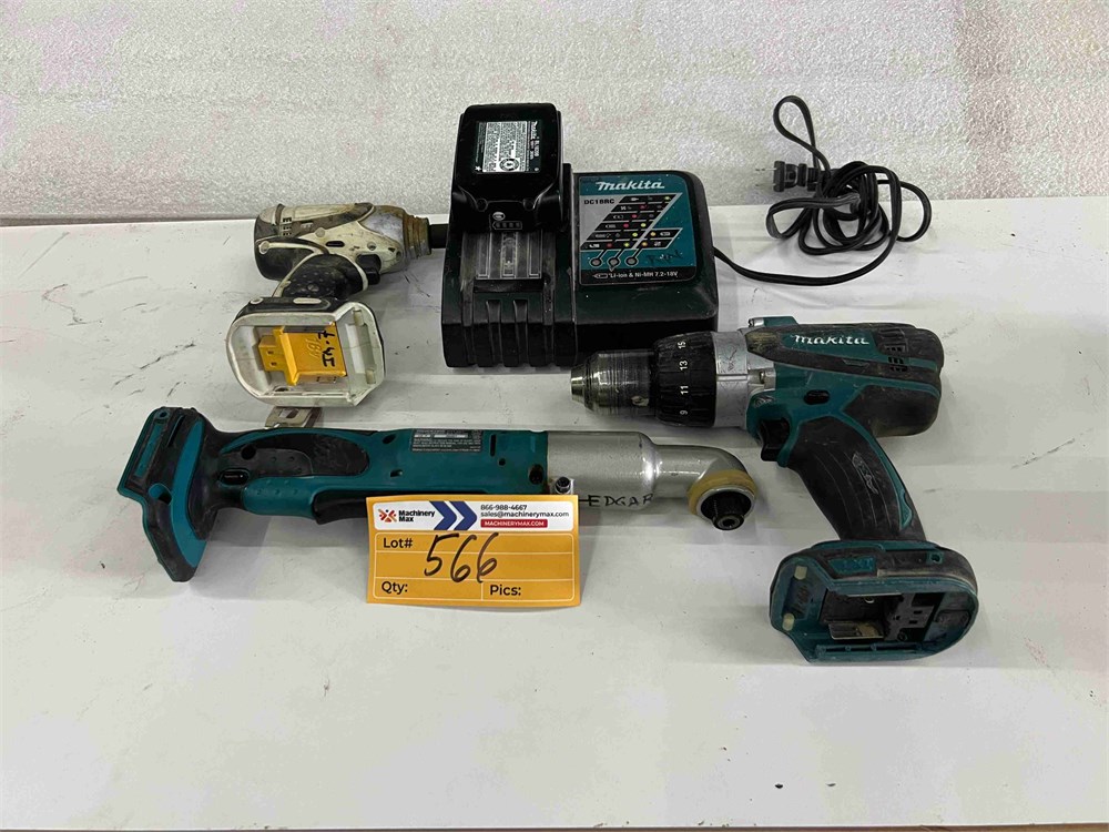 Makita 18 Volt Cordless Drill, Driver, Battery & Charger